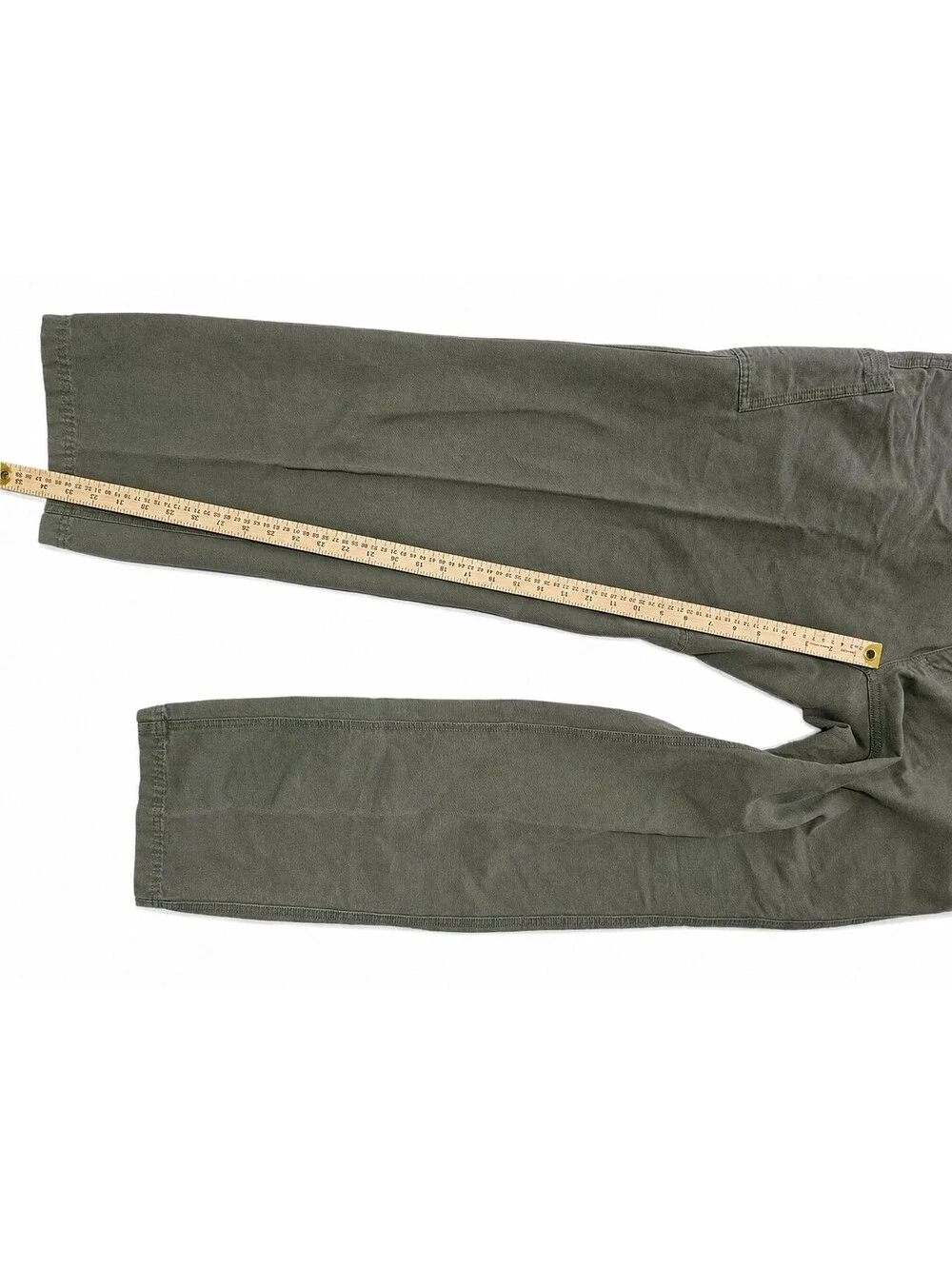 Columbia Men’s Olive Green Cargo Utility Pants Size 35x32 Outdoor Size 32 Waist